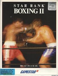 Box cover for Star Rank Boxing 2 on the Microsoft DOS.
