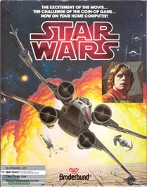 Box cover for Star Wars on the Microsoft DOS.