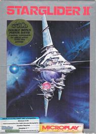 Box cover for Starglider 2 on the Microsoft DOS.