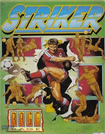 Box cover for Striker (1985) on the Microsoft DOS.