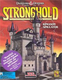 Box cover for Stronghold on the Microsoft DOS.