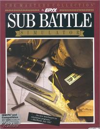 Box cover for Sub Battle Simulator on the Microsoft DOS.