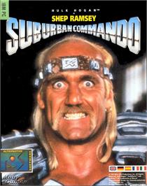 Box cover for Suburban Commando on the Microsoft DOS.