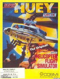 Box cover for Super Huey UH-IX on the Microsoft DOS.