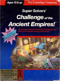 Box cover for Super Solvers - Challenge of the Ancient Empires! on the Microsoft DOS.