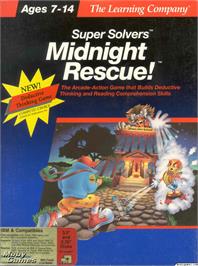 Box cover for Super Solvers - Midnight Rescue! on the Microsoft DOS.