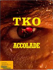 Box cover for TKO on the Microsoft DOS.