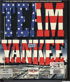 Box cover for Team Yankee on the Microsoft DOS.
