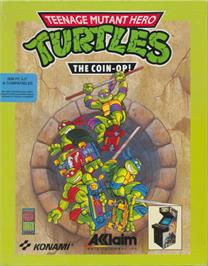 Box cover for Teenage Mutant Hero Turtles - The Coin-Op! on the Microsoft DOS.
