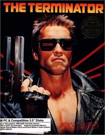 Box cover for Terminator, The on the Microsoft DOS.