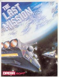 Box cover for The Last Mission on the Microsoft DOS.