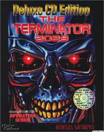 Box cover for The Terminator 2029 - Deluxe CD Edition on the Microsoft DOS.