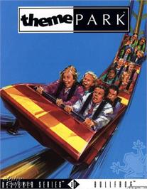 Box cover for Theme Park on the Microsoft DOS.