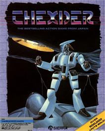 Box cover for Thexder on the Microsoft DOS.