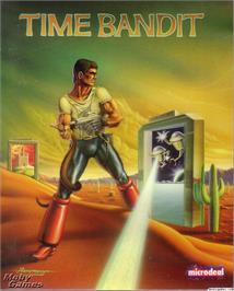 Box cover for Time Bandit on the Microsoft DOS.