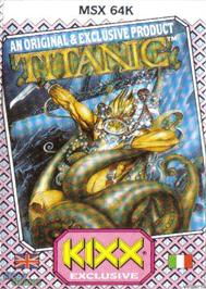 Box cover for Titanic on the Microsoft DOS.