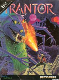 Box cover for Trantor the Last Stormtrooper on the Microsoft DOS.