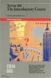 Box cover for Trivia 101 - The Introductory Course on the Microsoft DOS.