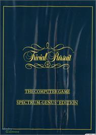 Box cover for Trivial Pursuit - The Computer Game on the Microsoft DOS.