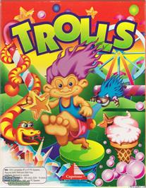 Box cover for Trolls on the Microsoft DOS.