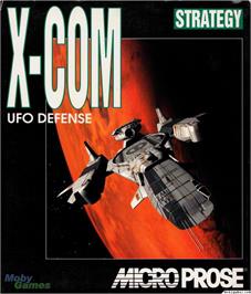 Box cover for UFO - Enemy Unknown on the Microsoft DOS.