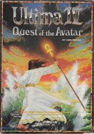 Box cover for Ultima 4 - Quest Of The Avatar on the Microsoft DOS.