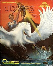 Box cover for Ulysses And The Golden Fleece on the Microsoft DOS.