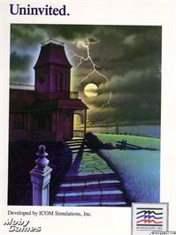 Box cover for Uninvited on the Microsoft DOS.