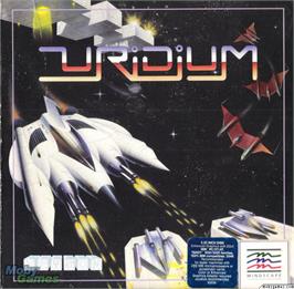 Box cover for Uridium on the Microsoft DOS.