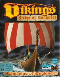 Box cover for Vikings - Fields Of Conquest - Kingdoms Of England 2 on the Microsoft DOS.
