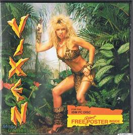 Box cover for Vixen on the Microsoft DOS.