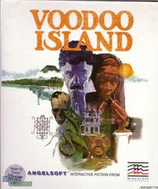 Box cover for Voodoo Island on the Microsoft DOS.