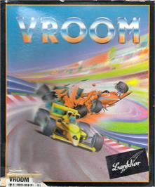 Box cover for Vroom on the Microsoft DOS.