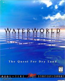 Box cover for Waterworld on the Microsoft DOS.