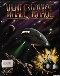 Box cover for Whale's Voyage on the Microsoft DOS.
