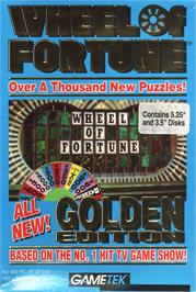 Box cover for Wheel of Fortune - Golden Edition on the Microsoft DOS.