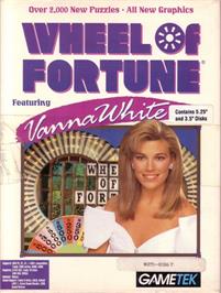 Box cover for Wheel of Fortune Featuring Vanna White on the Microsoft DOS.