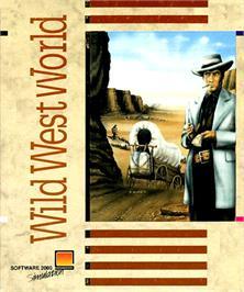 Box cover for Wild West World on the Microsoft DOS.