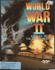 Box cover for World War 2 - Battles of the South Pacific on the Microsoft DOS.