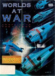 Box cover for Worlds at War - Conflict in the Cosmos on the Microsoft DOS.