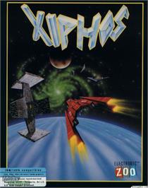 Box cover for Xiphos on the Microsoft DOS.