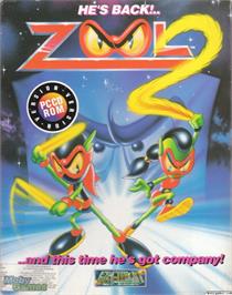 Box cover for Zool 2 on the Microsoft DOS.