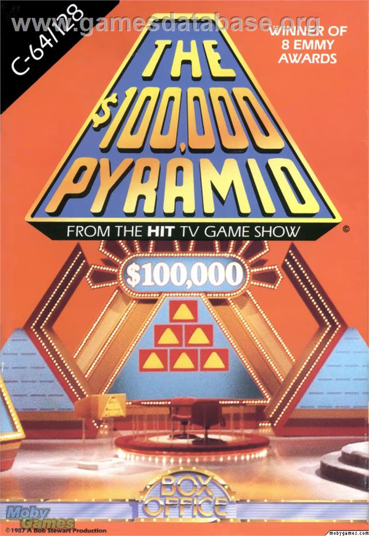 $100,000 Pyramid - Microsoft DOS - Artwork - Box