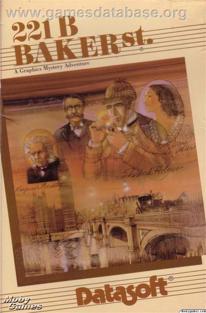 221B Baker St. - Microsoft DOS - Artwork - Box