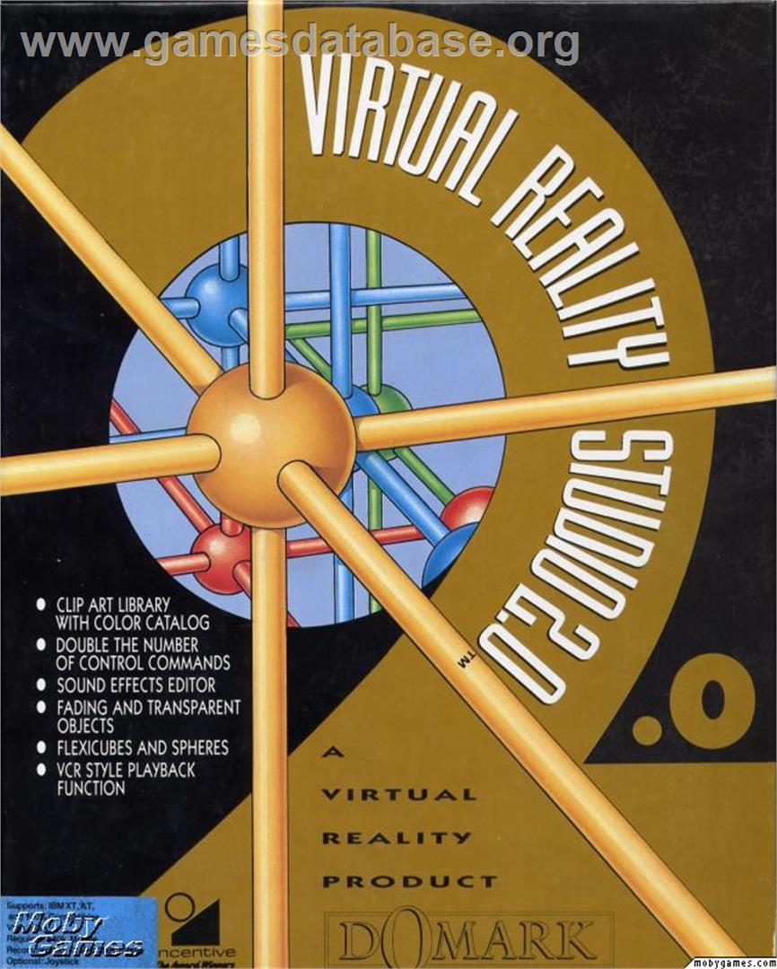 3D Construction Kit 2 - Microsoft DOS - Artwork - Box