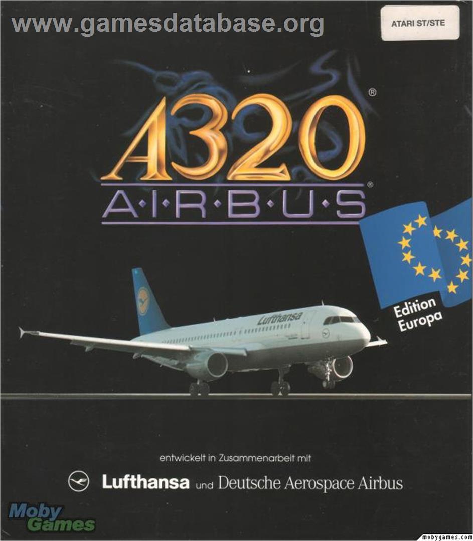 A320 Airbus - Microsoft DOS - Artwork - Box
