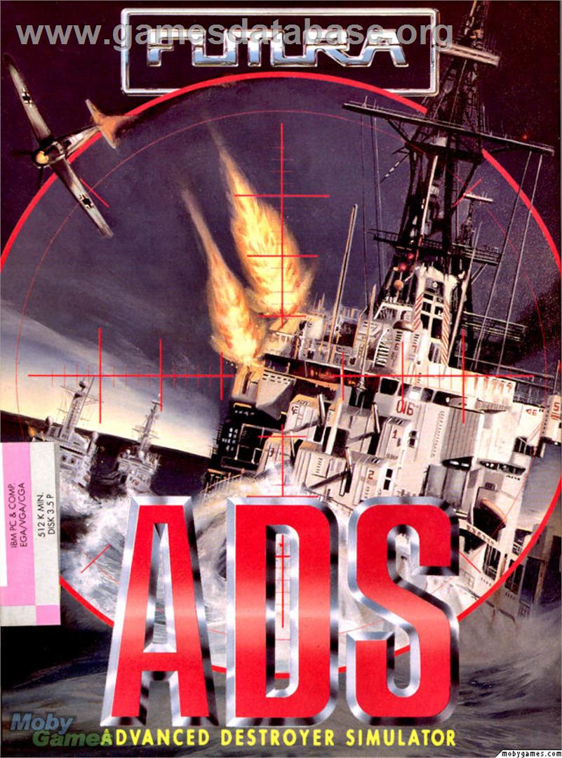 ADS - Advanced Destroyer Simulator - Microsoft DOS - Artwork - Box