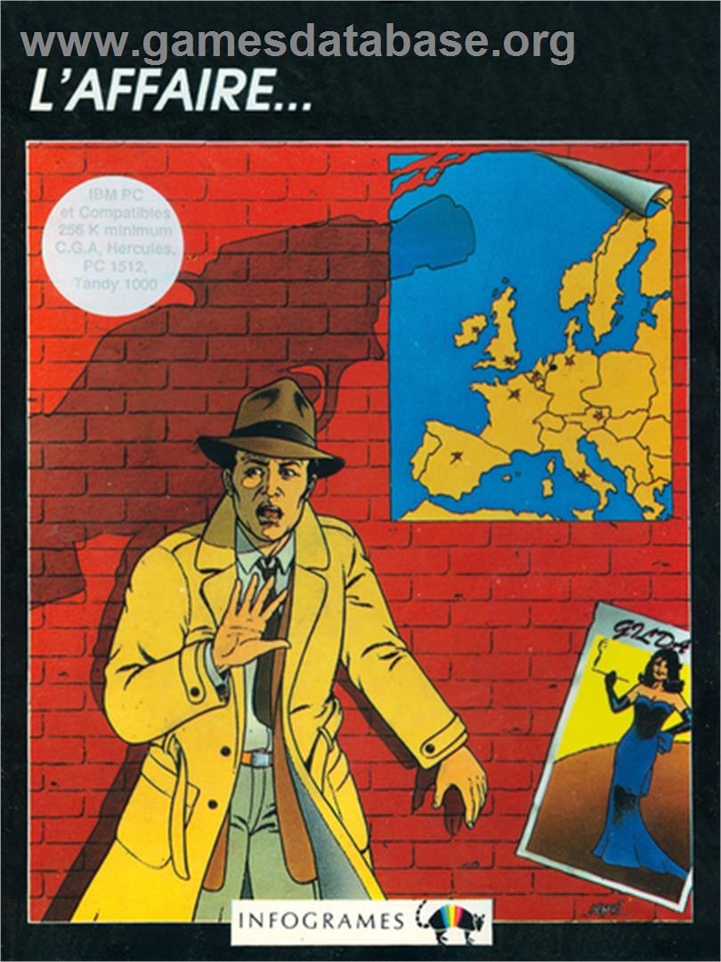 Affaire, L' - Microsoft DOS - Artwork - Box