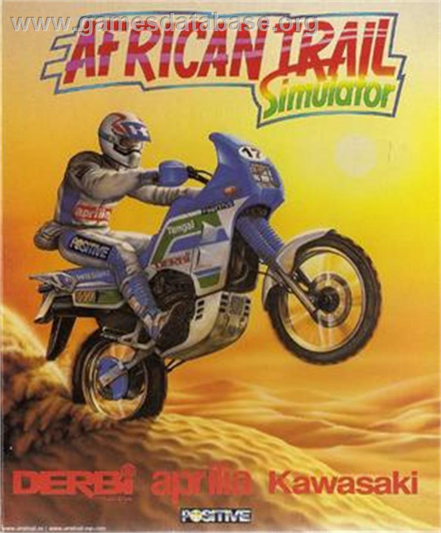 African Trail Simulator - Microsoft DOS - Artwork - Box