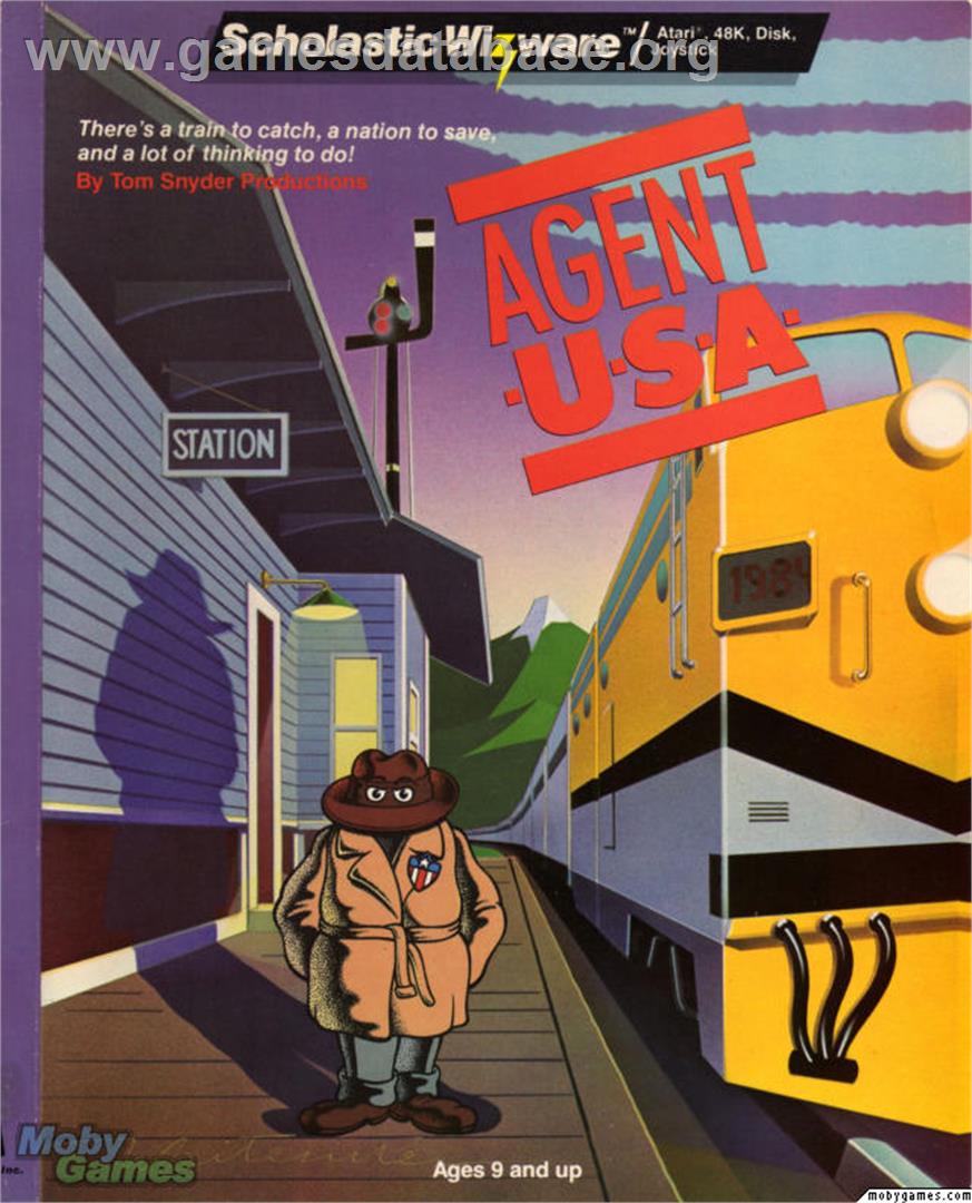 Agent USA - Microsoft DOS - Artwork - Box